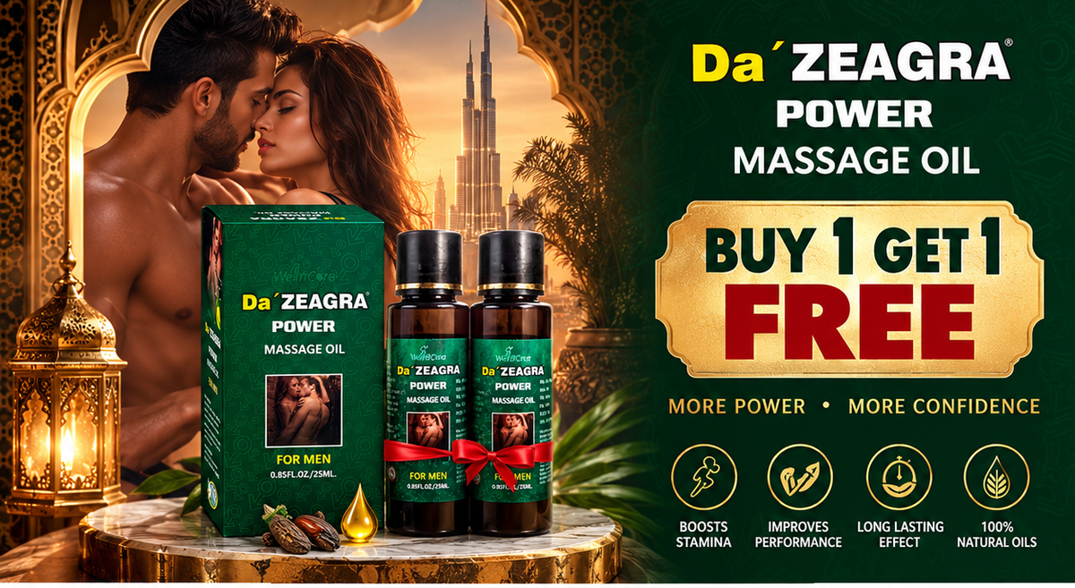 Da’ ZEAGRA POWER Massage Oil for Men – Premium 25ml Oil | Buy 1 Get 1 Free