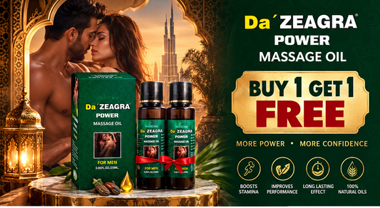 Da’ ZEAGRA POWER Massage Oil for Men – Premium 25ml Oil | Buy 1 Get 1 Free