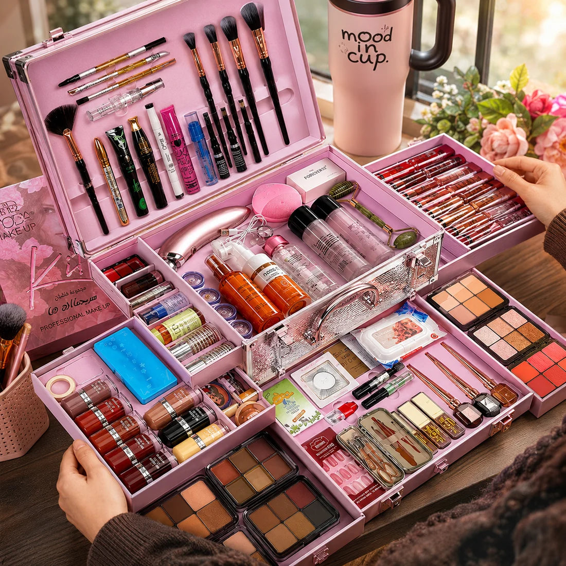 Professional All-in-One Makeup Kit I مجموعة مكياج احترافية متكاملة