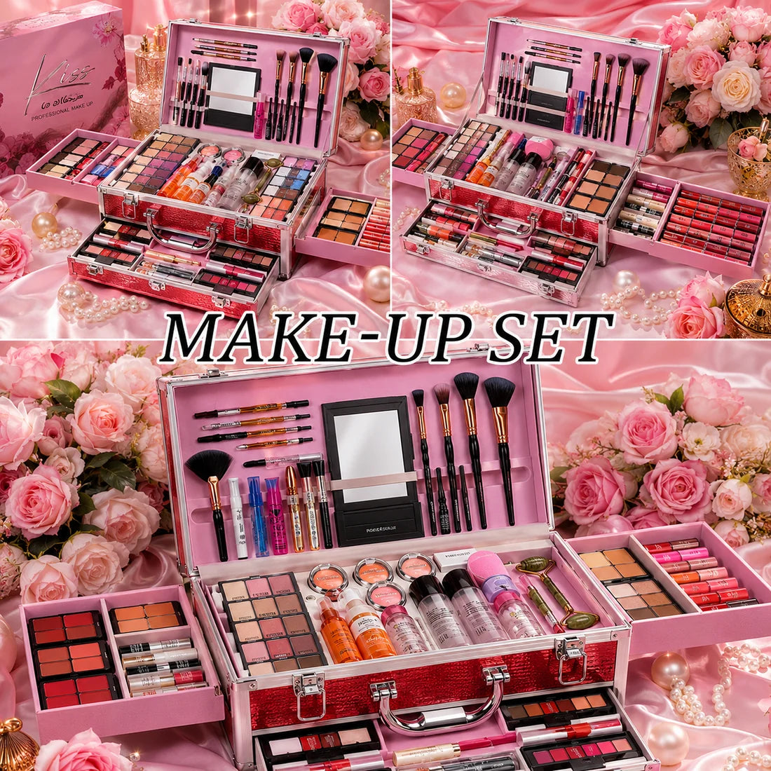 Professional All-in-One Makeup Kit I مجموعة مكياج احترافية متكاملة