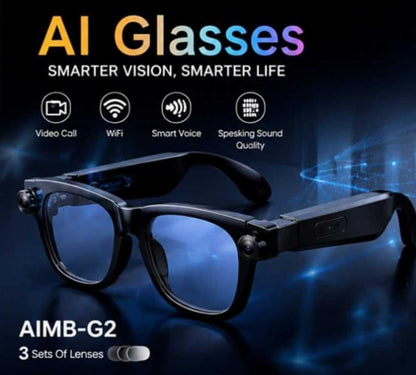 AI Smart Glasses ( meta glasses )with 8MP Camera