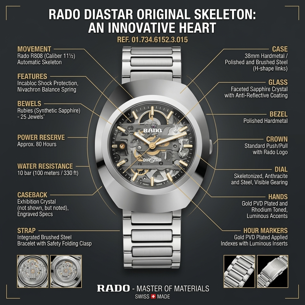 Rado DiaStar Automatic – Premium Luxury Edition Watch