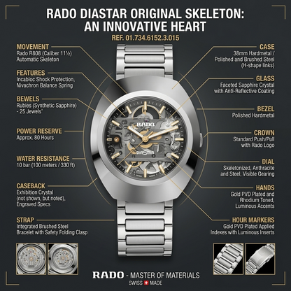 Rado DiaStar Automatic – Premium Luxury Edition Watch